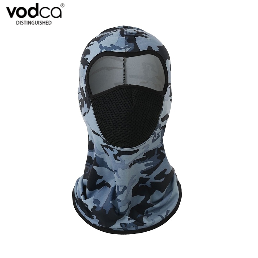 Vodca-หน้ากากป้องกันแสงแดดสำหรับขี่มอเตอร์ไซค์ หน้ากากผ้าโพกศีรษะ  หน้ากากมอเตอร์ไซค์ KT-K1