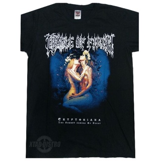 เสื้อยืดลําลอง ผ้าฝ้าย 100% แขนสั้น พิมพ์ลาย CRADLE OF FILTH - SAVAGE lelaki สีดํา พลัสไซซ์ XS-XXXL ของขวัญวันเกิด สําหรับผู้ชาย