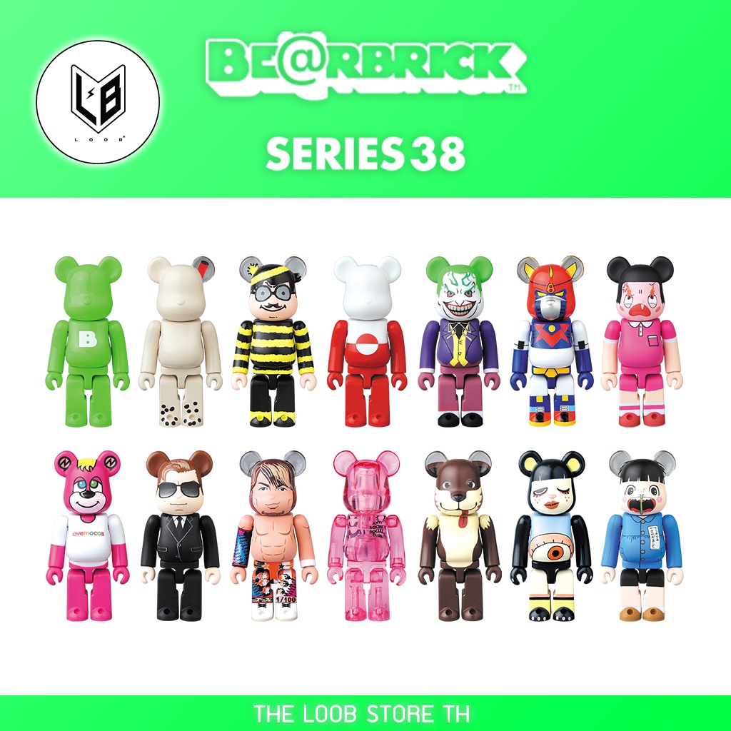 (ของแท้) LOOBSTORETH Bearbrick series 38 100% by Medicom Toy - แบร์บริค พร้อมส่ง Be@rbrick