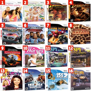 แผ่นเกมส์ Wii : รวมเกมส์มาให้เลือกเล่นชุดที่ 21 (DVD)(สำหรับเครื่องแปลงแล้ว)