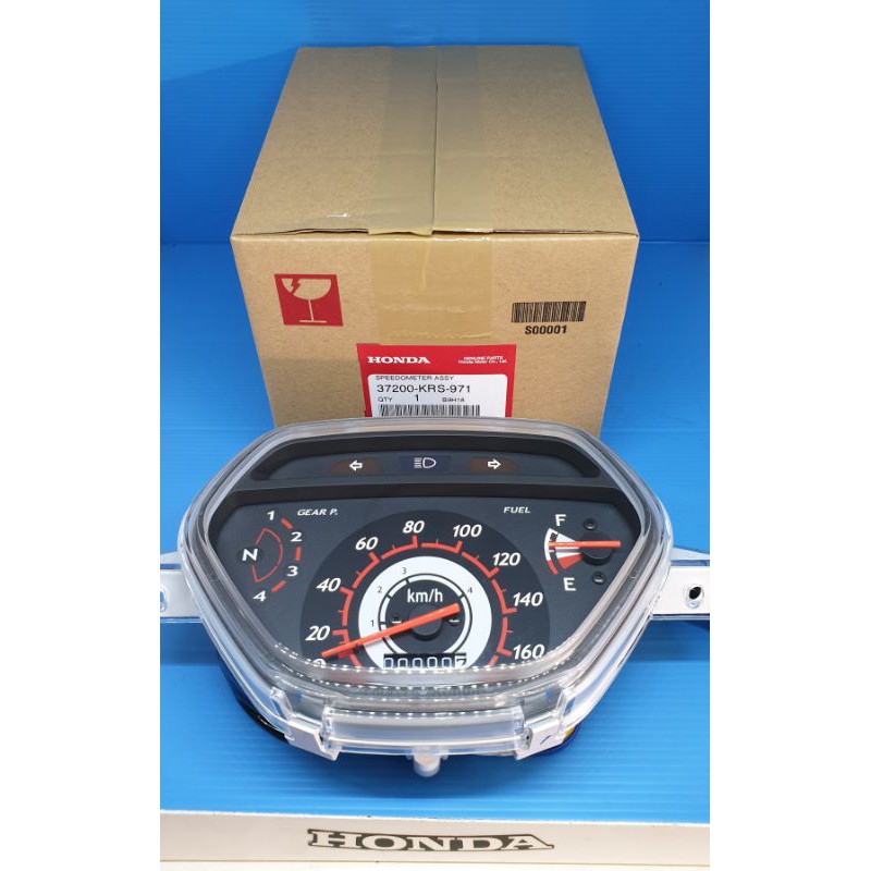 ชุดเรือนไมล์ WAVE 100 ตัวเก่าพื้นแดง แท้ศูนย์ 37200-KRS-971