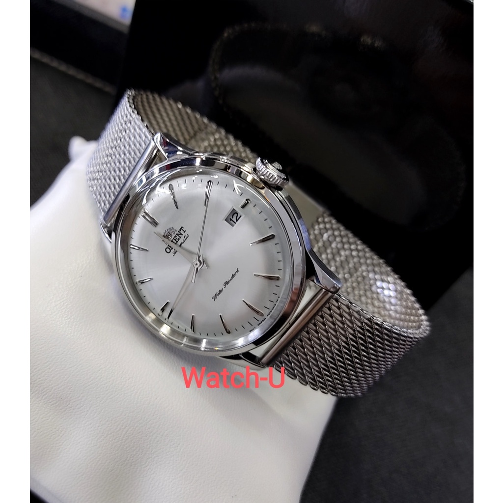 นาฬิกาข้อมือ Orient Automatic vintage Watch ไซส์ 38.4mm ใส่ได้ทั้งผู้หญิงและผู้ชาย รุ่น RA-AC0M03S