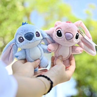 พวงกุญแจตุ๊กตา รูปการ์ตูน Stitch น่ารัก ขนาด 5 นิ้ว สําหรับเด็กผู้หญิง