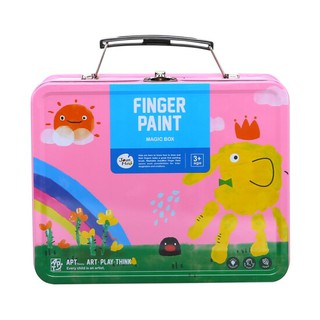 Joan Miro Finger Paint Magic Box Pink - ชุดสีฟิงเกอร์เพ้นท์