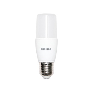 หลอด LED หลอดไฟ LED Stick TOSHIBA T7 8W E27 สีเหลืองนวล