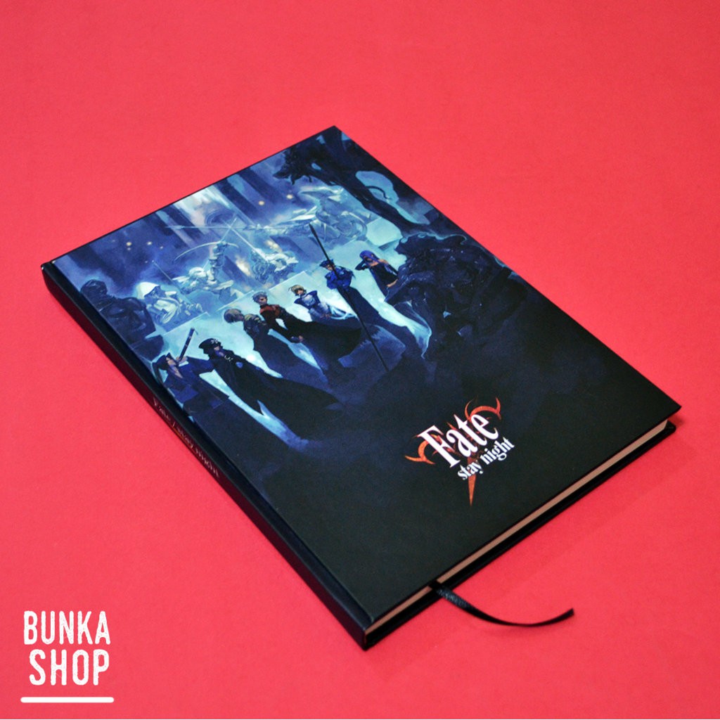 หมายเหตุหนังสือปกแข็งอะนิเมะ Fate Stay Night Servant ขนาด A5 Journal Agenda Planner โน้ตบุ๊คของขวัญค