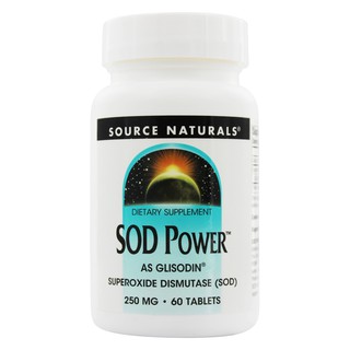 Source Naturals SOD Power 250 mg 60 Tablets