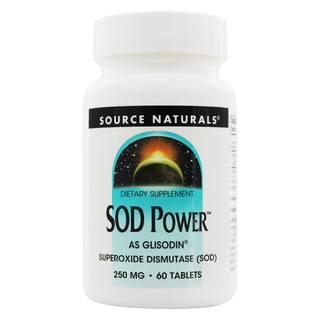 Source Naturals SOD Power 250 mg 60 Tablets