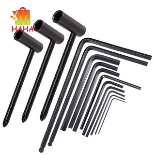 14Pcs Guitar Wrench Set, 4mm &amp; 5mm Ball End Truss Rod Wrench Tool