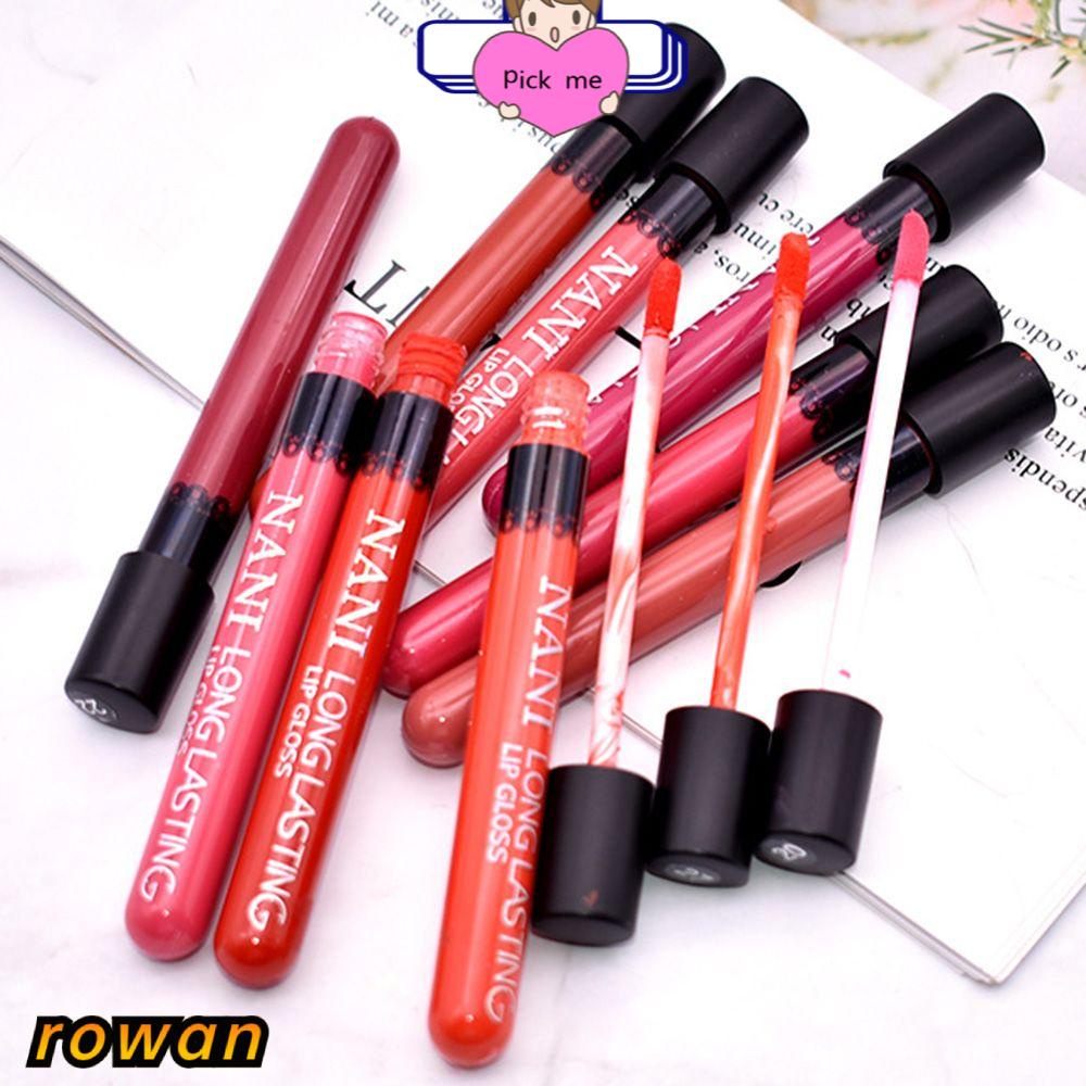 Row T Velvet Lip Glaze Non Stick Cup Lip Gloss Matte Lipstick