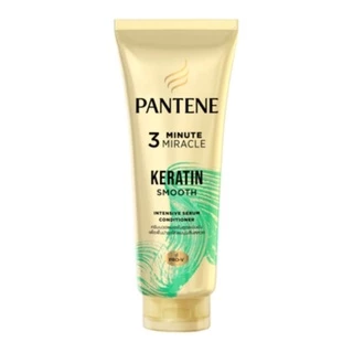 [ใหม่] PANTENE แพนทีน Keratin Smooth ครีมนวดผมเซรั่ม สูตรจัดการผมชี้ฟู 270มล.x2 ขวด|Intensive Serum Conditioner 270 mlx2