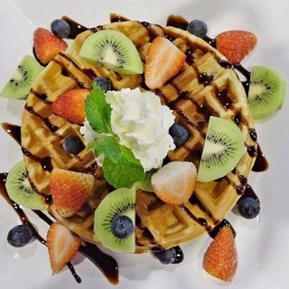 Aroma แป้งวาฟเฟิล สำเร็จรูป Waffle Powder Mixed ตราอโรม่า (ซองขนาด 460 กรัม/ซอง)