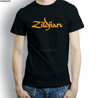 Zildjian เสื้อยืดลําลอง แขนสั้น พิมพ์ลายกลองกลองตุรกี เรียบง่าย สไตล์ฮิปฮอป