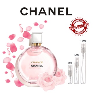 ขายน้ำหอมแบรนด์แท้ 100% Chanel Chance Eau Tendre Eau de Parfum EDP 2ml/5ml/10ml