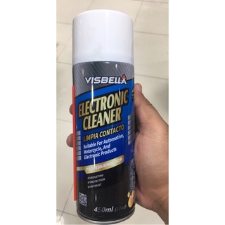 ถูก ดี คุ้ม Visbella ELECTRONIC CLEANER สเปรย์ทำความสะอาดแผงวงจรและอุปกรณ์ ชนิด On-Line แทรกซึมได้อย่างรวดเร็ว แห้งไว