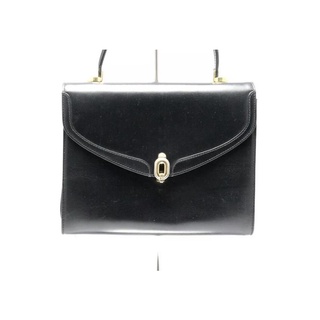 Bally handbag vintage in black leather