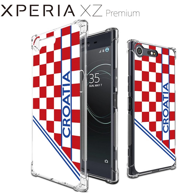 เคส สำหรับ Sony Xperia XZ Premium World Cup Series Anti-Shock Protection TPU Case [WC004]