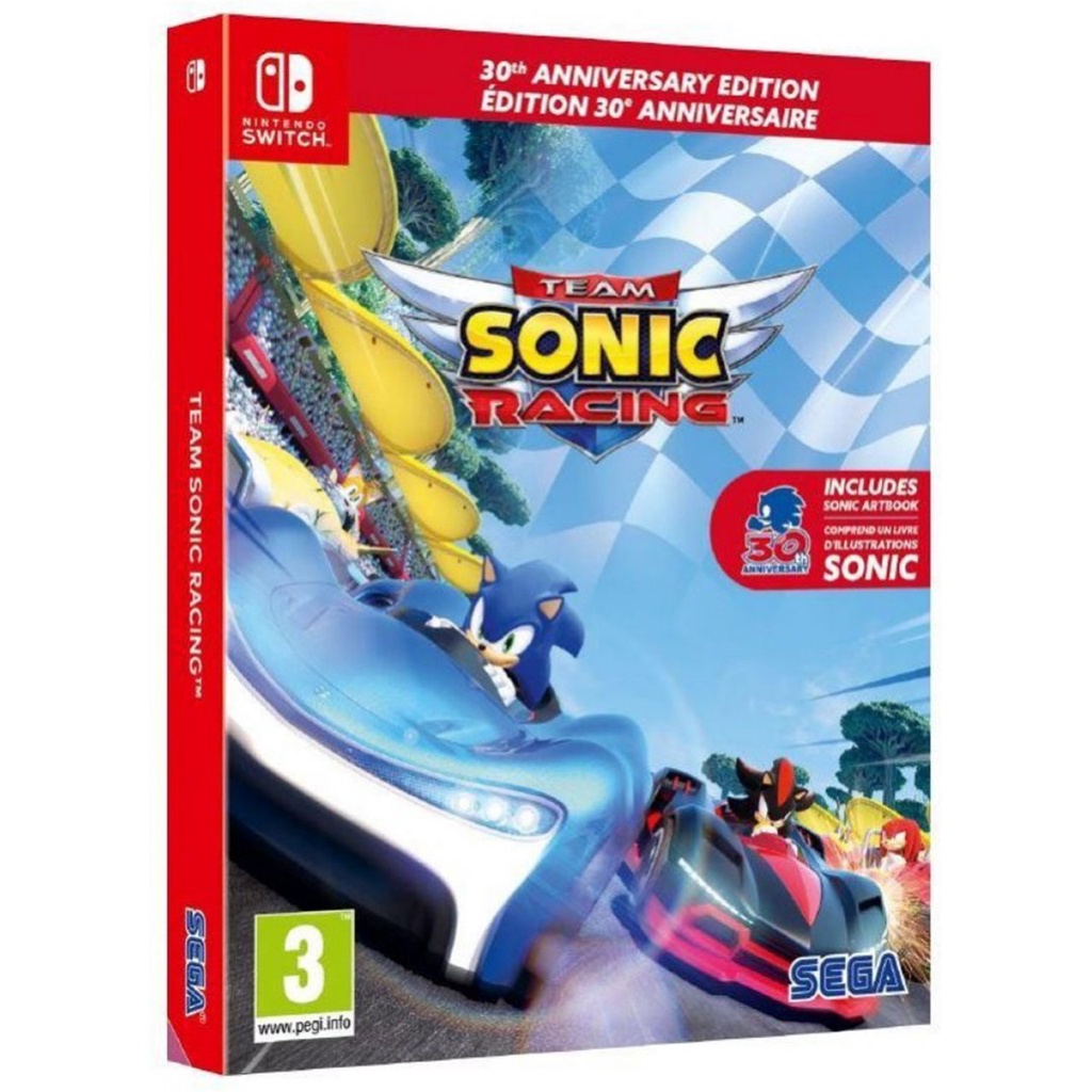 [+..••] NSW TEAM SONIC RACING - 30TH ANNIVERSARY EDITION (เกม Nintendo Switch™🎮)