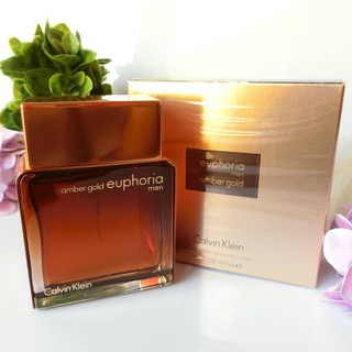 CK Euphoria Amber Gold EDP For Men แบ่งขาย ของแท้ 100%