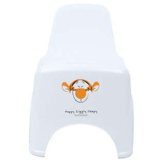 Chair table PLASTIC CHAIR PP SPRING WHITE Outdoor furniture Garden decoration accessories โต๊ะ เก้าอี้ เก้าอี้พลาสติก PP