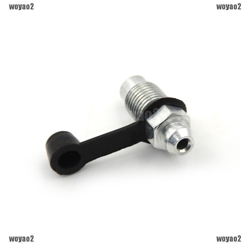 M10 x 1mm Motorcycle Bike Brake Braking Caliper Bleed Screw Nipple with