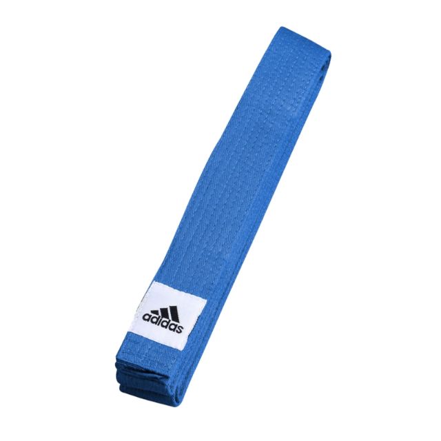 สายคาดเอวสีฟ้าออกน้ำเงิน adidas รุ่น​ ECO - ยูโด​ คาราเต้​ เทควันโด​ ยูยิต​สู