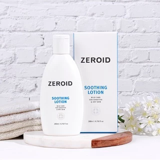 ซีรอย Zeroid Soothing Lotion 200ml โลชั่นเพื่อคนผิวแห้งและบอบบาง พร้อมปลอบประโลมผิว ผิวแข็งแรง