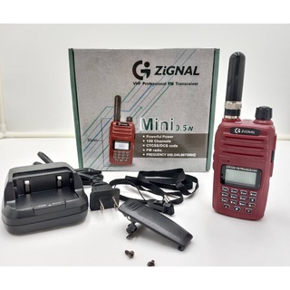 วิทยุสื่อสารZignal รุ่น Mini 0.5W(ใช้งานจริง 5วัตต์) รหัสสินค้า RD0577