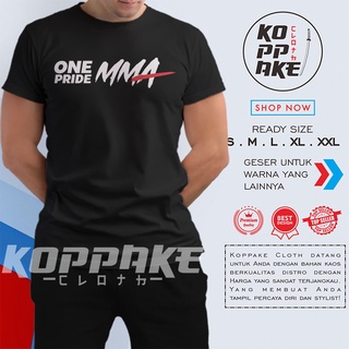 เสื้อยืด พิมพ์ลายโลโก้ One Pride MMA Distro สําหรับผู้ชาย