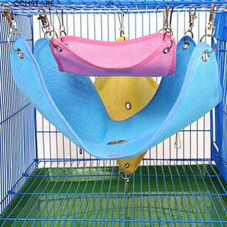 Chinchillas สัตว์เลี้ยงขนาดเล็ก Breathable Hammock Cool Cage บ้านแขวนเตียงของเล่น