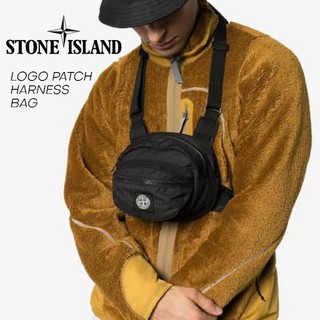 กระเป๋า STONE ISLAND Logo Patch Harness bag