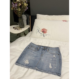 JERRY PULCINE Denim Mini Skirt