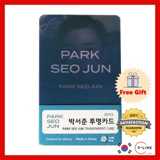 KOREAN ACTOR PARK SEO JOON (PARK SEO JUN) อะคริลิคโปร่งใส โฟโต้การ์ดคุณภาพสูง ชุด 25pcs