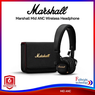 Marshall Mid ANC Bluetooth On-Ear Headphone หูฟังบลูทูธไร้สาย พร้อมฟังก์ชั่นตัดเสียงรบกวน รับประกันศูนย์ไทย 6 เดือน