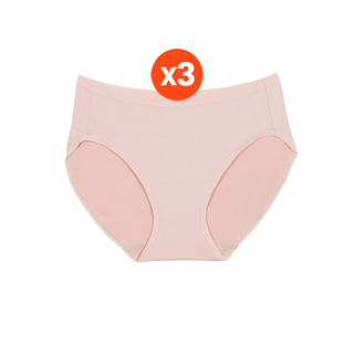 Wacoal Panty กางเกงในรูปแบบ Bikini เซ็ท 3 ชิ้น รุ่น WU1C34 สีเบจ-เบจ-เบจ (BE-BE-BE)