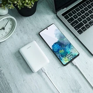 AUKEY CB-CD30 | สายชาร์จเร็ว 60W Nylon USB-A to USB-C 3A QC3.0 รองรับ CarPlay (0.9m)