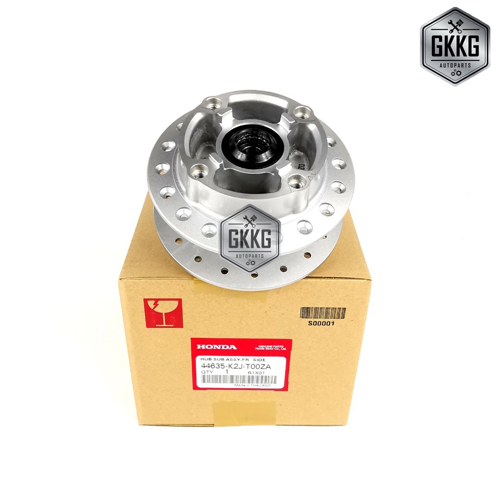 ดุมล้อหน้า แท้เบิกศูนย์ HONDA100% WAVE110-i 2021 - LED (รุ่นไม่มีกระปุกไมล์) รหัสสินค้า 44635-K2J-T0