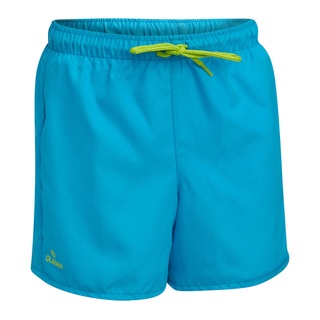 กางเกงชายหาดขาสั้นสำหรับเด็ก OLAIAN HENDAIA BOYS SHORT BOARDSHORTS