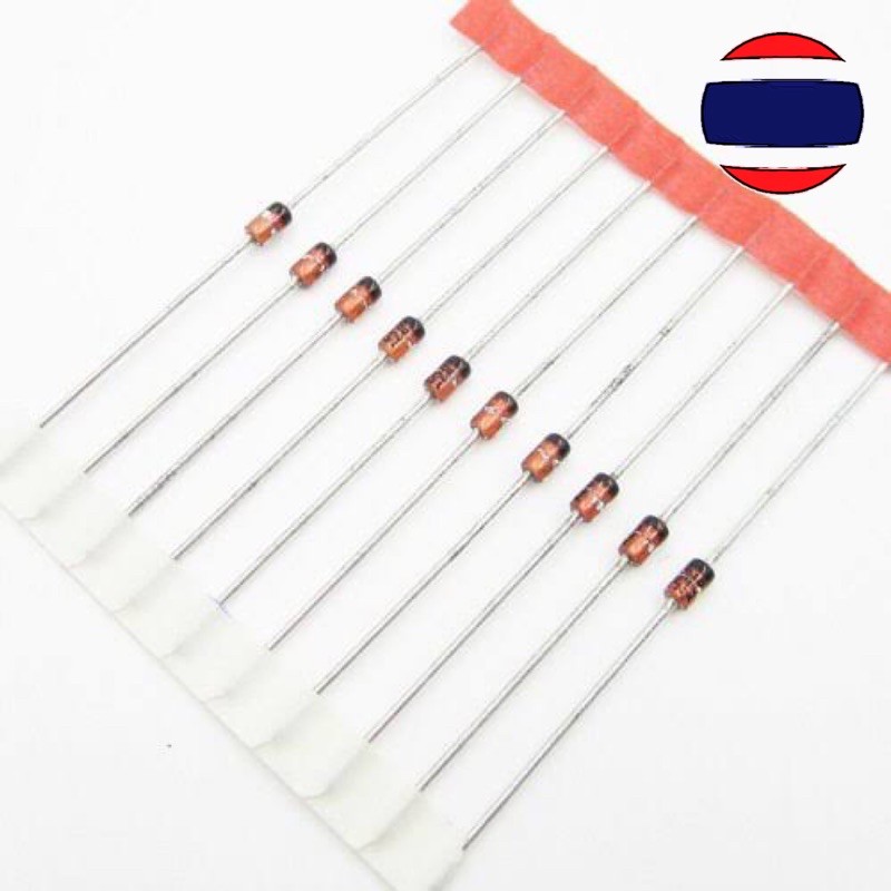 5pcs 0.5W 1/2W Zener diode BZX55C 30V 33V 36V 39V 43V 47V 51V 56V 62V 68V 75V ซีเนอร์ ไดโอด