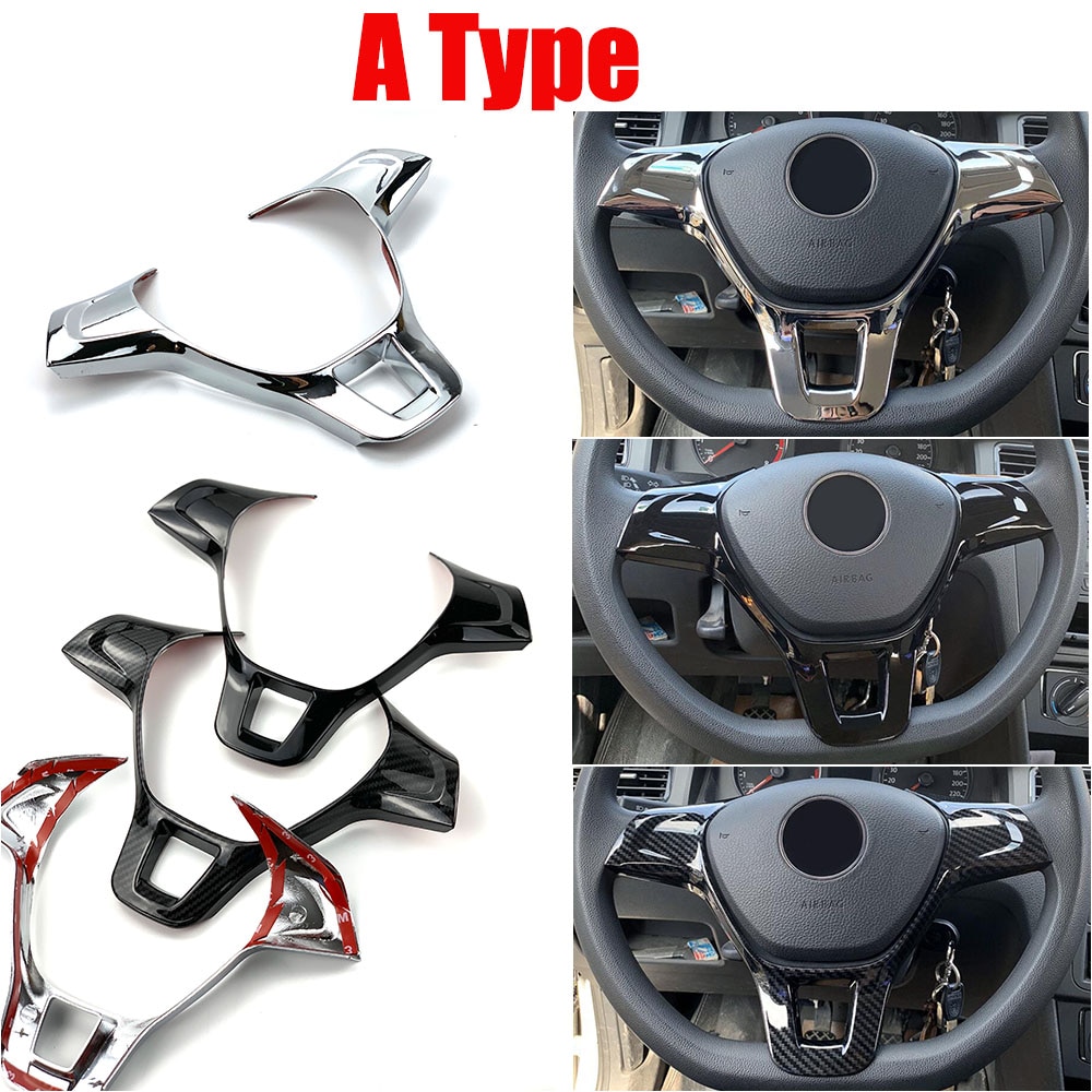（In Stock）Car accessories Steering Wheel trim For Volkswagen Jetta Golf ...