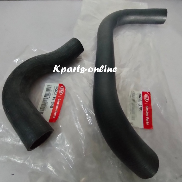 ท่อหม้อน้ํา / ท่อน้ํา - UPPER / LOWER KIA PREGIO > OK65A-15-186B / OK60A-15-185