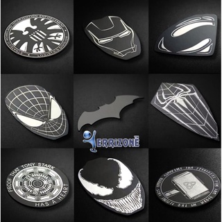 แผ่นเหล็กติดมือถือ Superhero (ไม่ใช่แม่เหล็ก) Hard Metal Sheet Phone Plate for Magnetic Mount