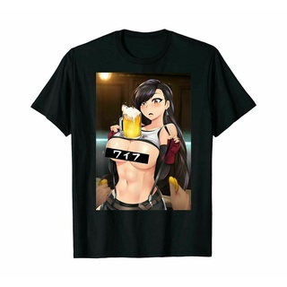 เสื้อยืดคอกลมNbf3f23r97r เสื้อยืดผ้าฝ้าย พิมพ์ลายอนิเมะ Hentai Ecchi US ER66WR22038 SD23WQ22226 สไตล์คลาสสิก สําหรับผู้ช