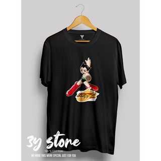 เสื้อยืดโอเวอร์ไซส์เสื้อยืด ผ้าฝ้าย พิมพ์ลาย Astroboy SUPERHERO COTTON COMBED 30S สําหรับผู้ชาย ผู้หญิง อายุ 3 ปีS-3XL