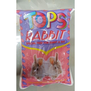 TOPS Rabbit อาหารกระต่าย รุ่น-ขุน 1 กก.