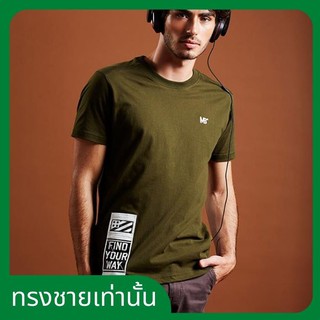 🔥ลดล้างสต็อก​ MIAMI BAY® เสื้อยืดรุ่น TAPE (ทรงชาย)