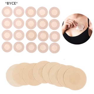 Byce แผ่นสติกเกอร์แปะหน้าอก สีนู้ด มองไม่เห็น 10 คู่