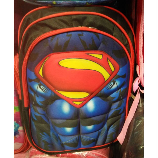 🎉🎉กระเป๋านักเรียนเกรดA (Superman)ส่งฟรี​เก็บเงิน​ปลายทาง​