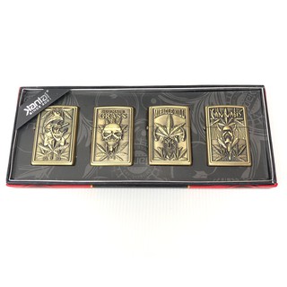 ไฟแช็คน้ำมันสไตล์ซิปโป้ Zippo เซ็ตละ 4 ชิ้น No14