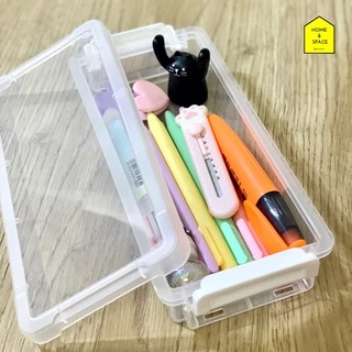 กล่องอเนกประสงค์ มีฝาล็อคซ้อนกันได้ KEYWAY รุ่น TL-10 (หูคละสี)